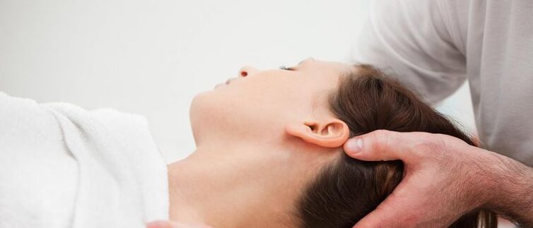 Pacient s cervikálnou osteochondrózou