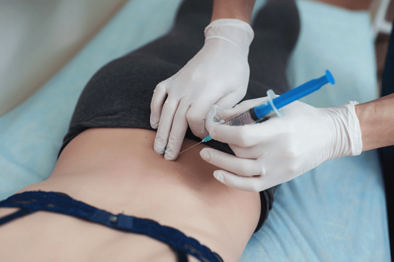 blokáda pri bedrovej osteochondróze